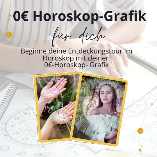 Symbolbild Newsletter-Anmeldung und 0€Horoskop-Grafik