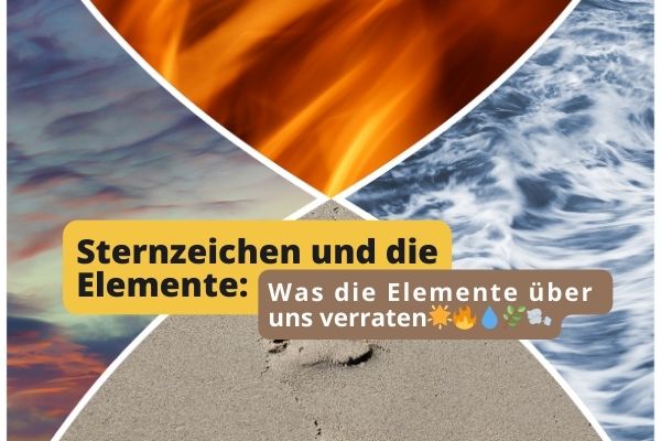 Titelbild Blog-Beitrag Sternzeichen und Elemente