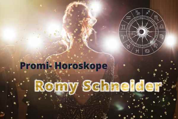 Titelbild Blogbeitrag Romy-Schneider Horoskop