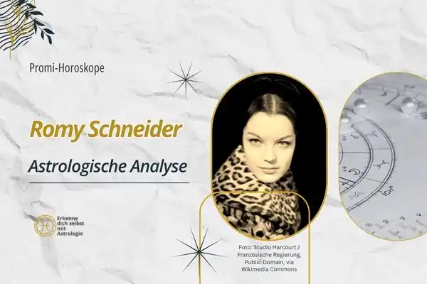 Romy Schneider – Promi-Horoskop: Astrologische Analyse des Filmstars