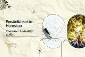 Astrologisches Horoskop zur Erklärung von Persönlichkeit, Charakter und Identität.